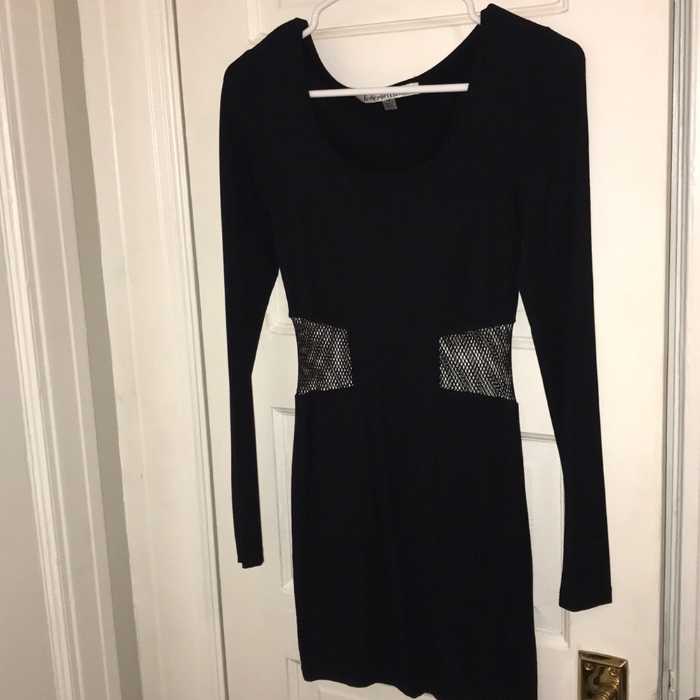 Lovers and friends Black long sleeved dress